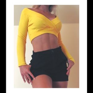 Black shorts
